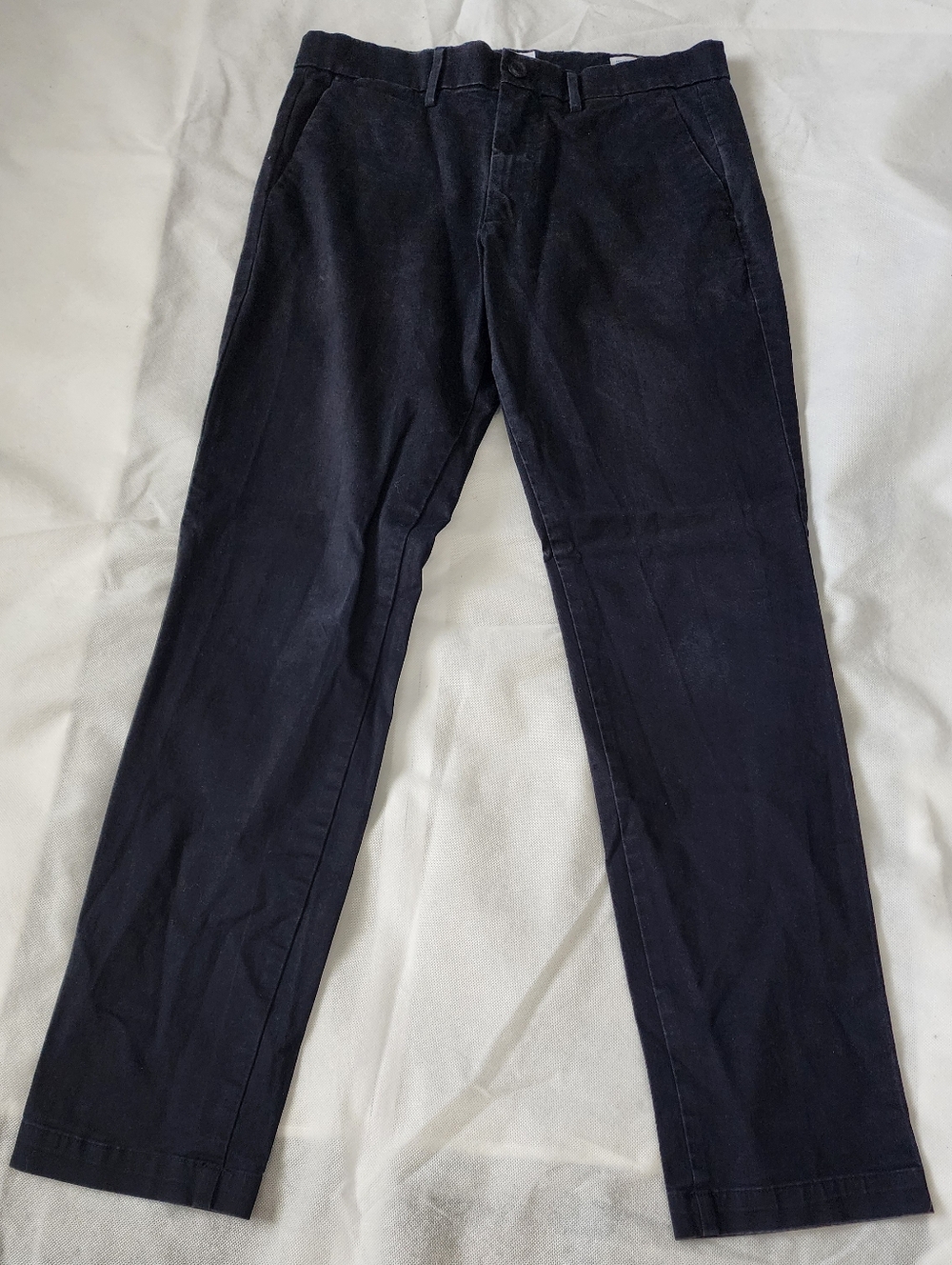 GAP Men's Black Casual Chino Slim Pants Size 31x32